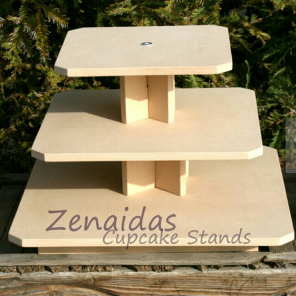 Cupcake Stand MDF Wood